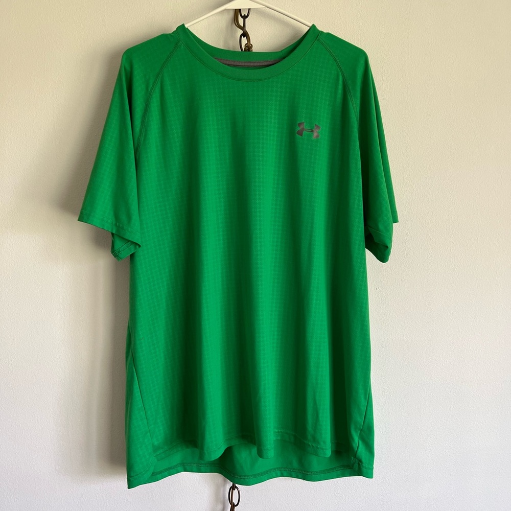 Under Armour green t-shirt. Size XL